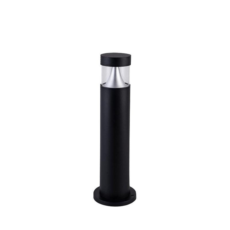 LuminoPost | Slim LED Outdoor Lamp in Black