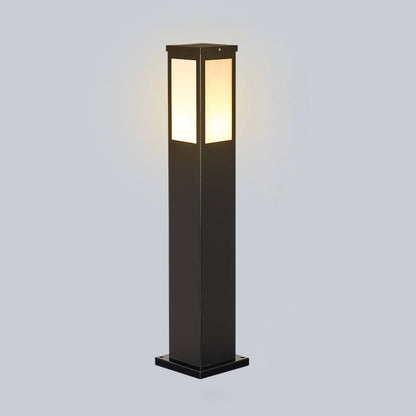 GlowPost | Modern Solar Garden Column Outdoor Waterproof Path Light