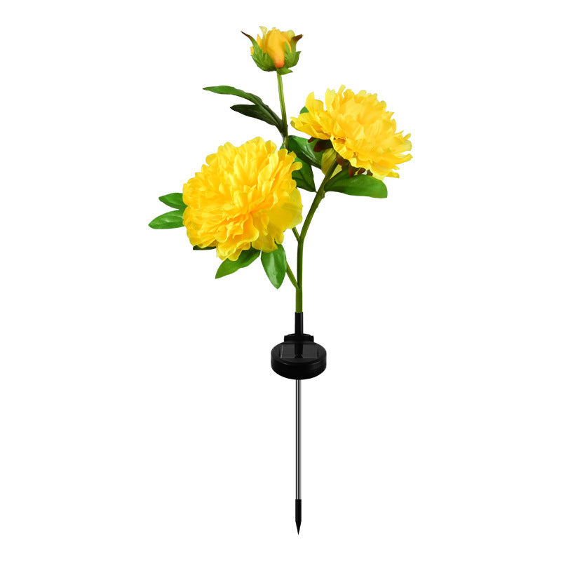 PeonyGlow | Creative LED Sunflower Light for Garden & Landscape