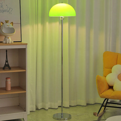 LightBloom | Nordic Vintage Acrylic Clear Dome 1-Light Floor Lamp