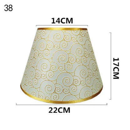 DecoCharm | Nostalgic Fabric & PVC Lampshade