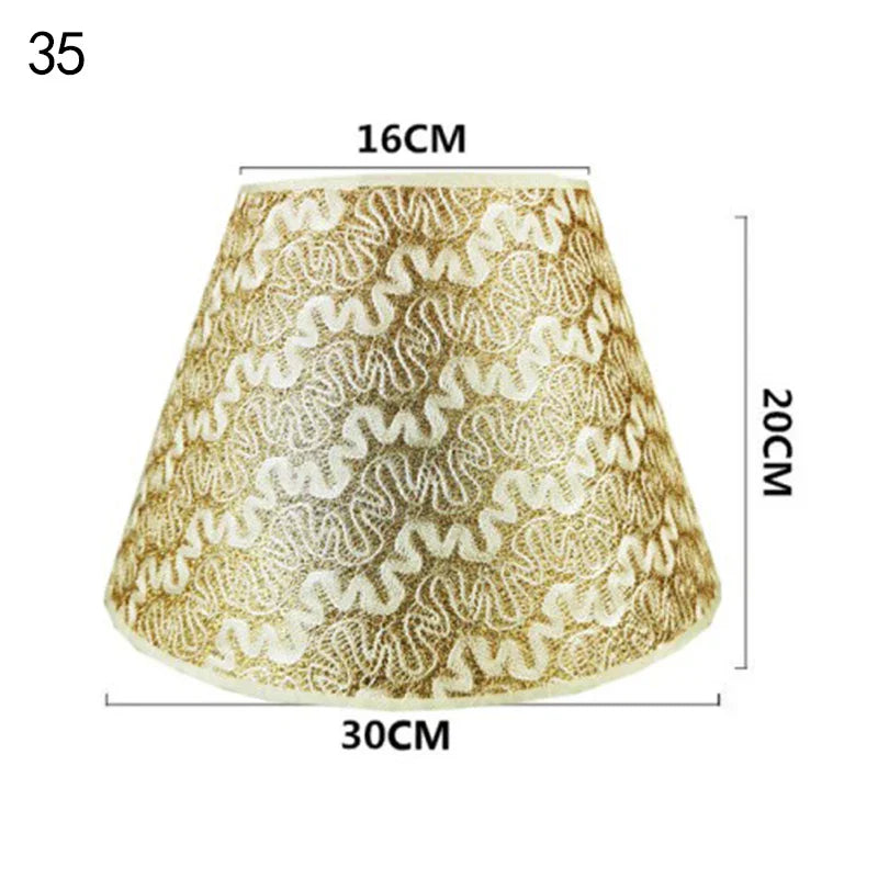 DecoCharm | Nostalgic Fabric & PVC Lampshade