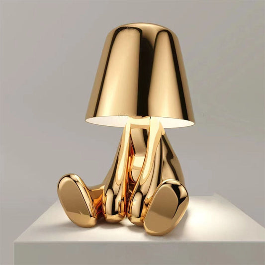 GleamBuddy | Elegant Metallic Table Lamp