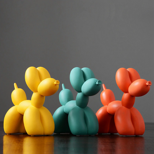 ColorBark | Vibrant Colour Balloon Dog Sculpture