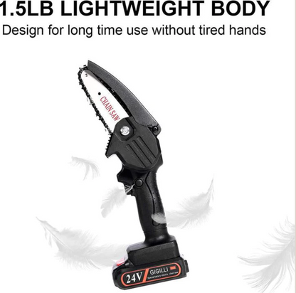 ChainMini | Cordless Mini Chainsaw for Garden & Woodwork
