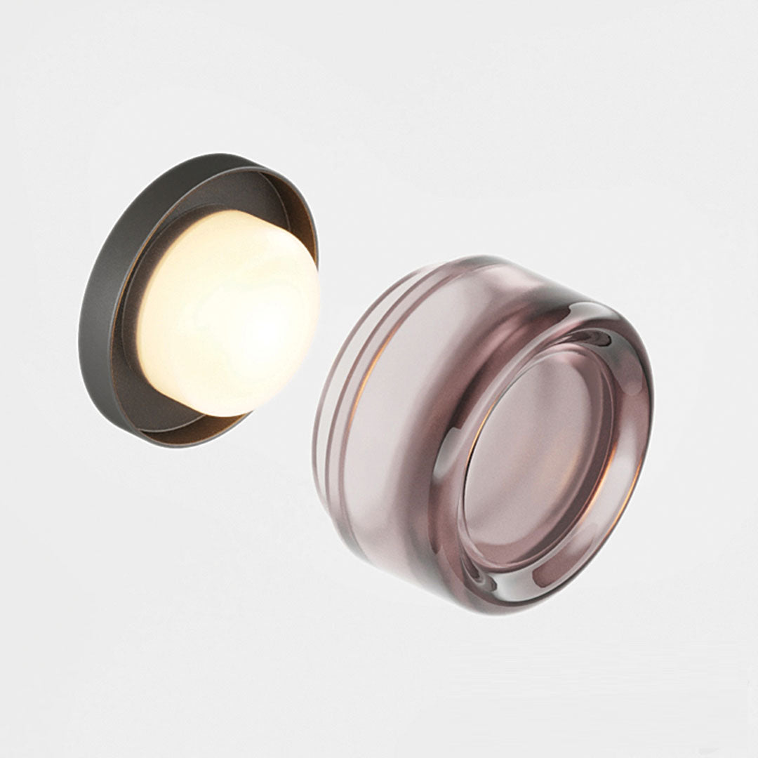 LuxeGlobe | Modern luxury glass wall lamp