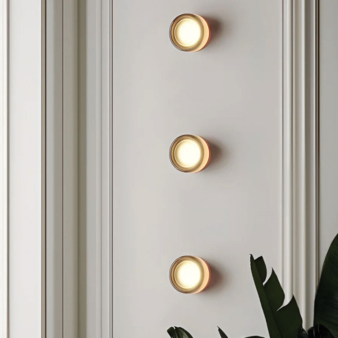 LuxeGlobe | Modern luxury glass wall lamp