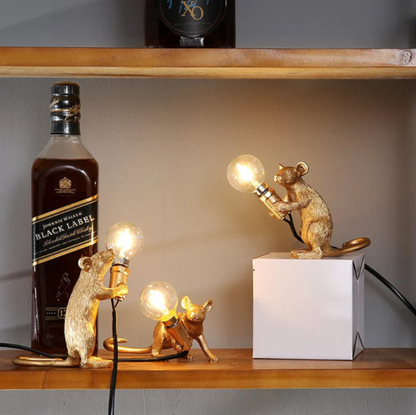SqueakLight | Original Lamp with Playful Mouse Design