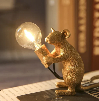 SqueakLight | Original Lamp with Playful Mouse Design