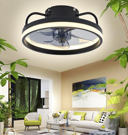 CoolBreeze | Stylish Ceiling Fan with LED Lighting