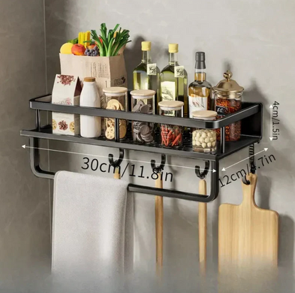 ChefRack | Elegant Hanging Shelf for Kitchen Utensils