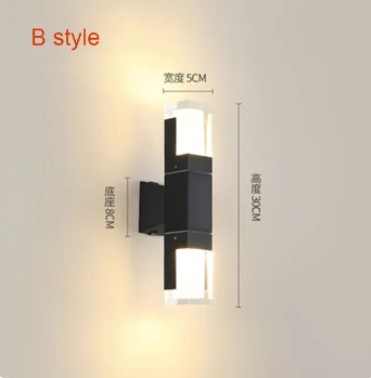 TwilightCast | Outdoor Double Wall Lamp