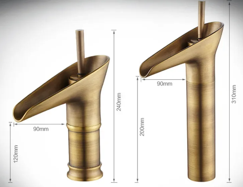 ElegantFlow | Luxurious Waterfall Faucet