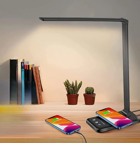 VivaLight | Bright LED Desk Lamp with USB Function