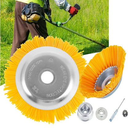 WeedWhirl | Effective nylon brush wheel for weeds