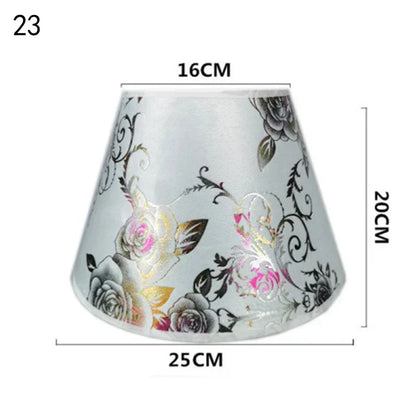 DecoCharm | Nostalgic Fabric & PVC Lampshade