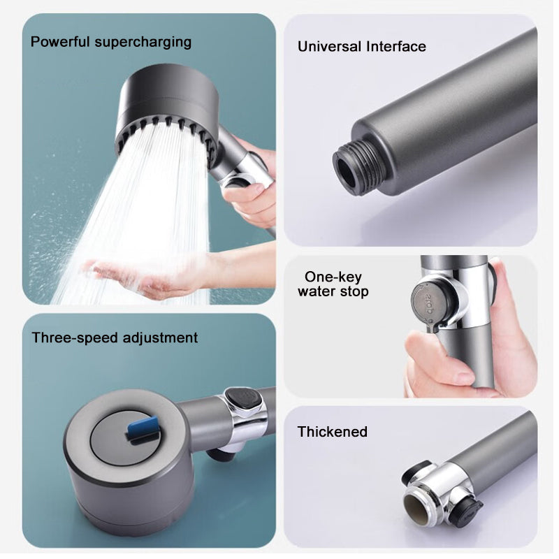 TurboHead | Powerful Showerhead for Maximum Water Pressure