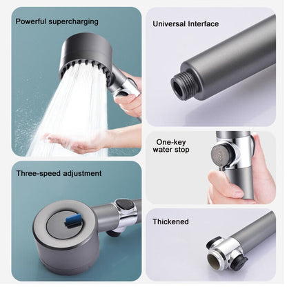 TurboHead | Powerful Showerhead for Maximum Water Pressure