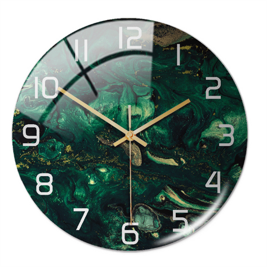 LuxeTimepiece | Timeless Elegance Marble Clock