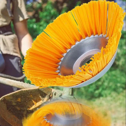 WeedWhirl | Effective nylon brush wheel for weeds