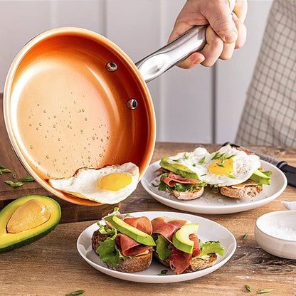 Searique - Stackable Frying Pan Set