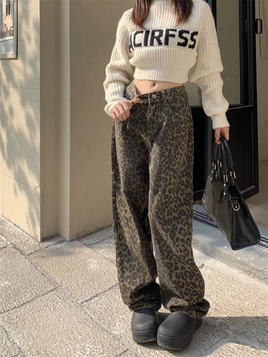 JAGR® | Fashionable jeans with a trendy leopard pattern for self -confident looks 1
