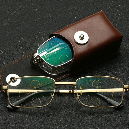 FoldFit | Travel-Friendly Progressive Glasses with Blue Light Protection