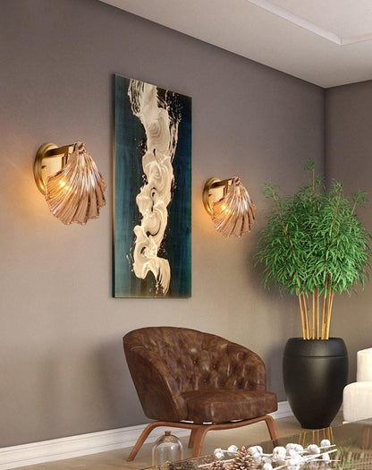 ShellGlow | Elegant Seashell-Shaped Wall Lamp