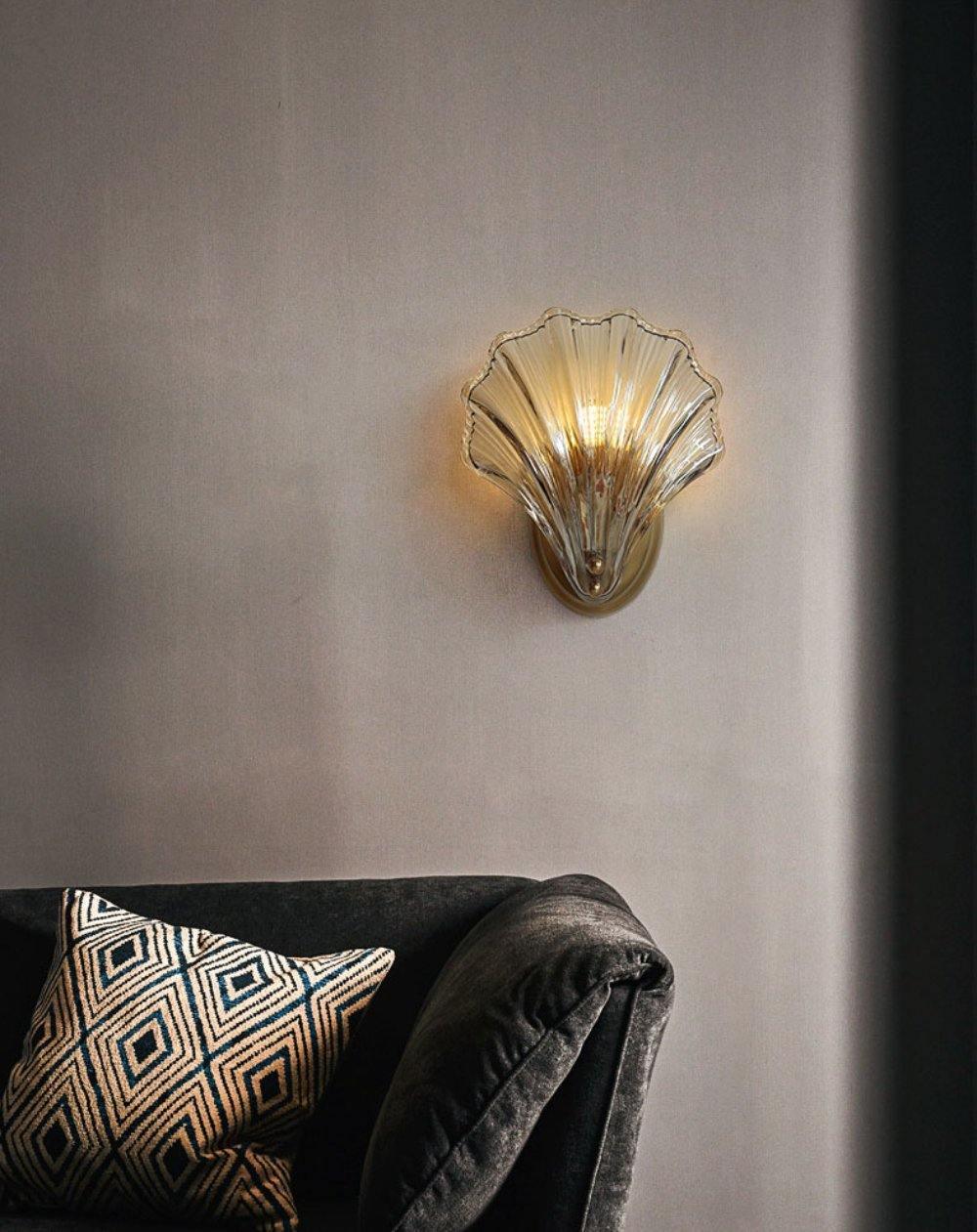 ShellGlow | Elegant Seashell-Shaped Wall Lamp