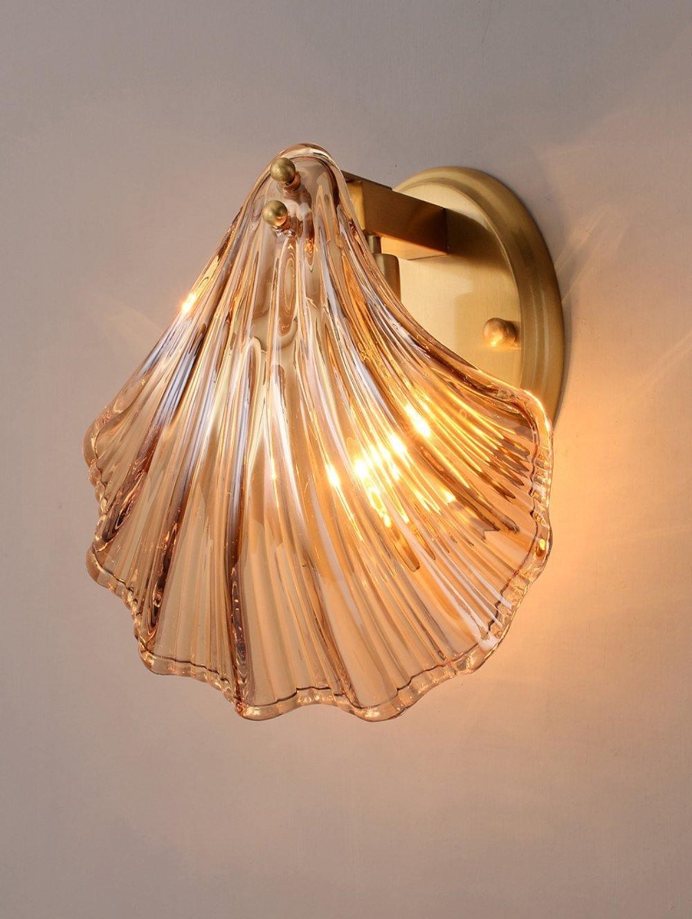 ShellGlow | Elegant Seashell-Shaped Wall Lamp