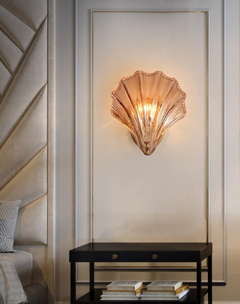 ShellGlow | Elegant Seashell-Shaped Wall Lamp