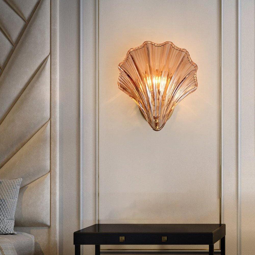 ShellGlow | Elegant Seashell-Shaped Wall Lamp