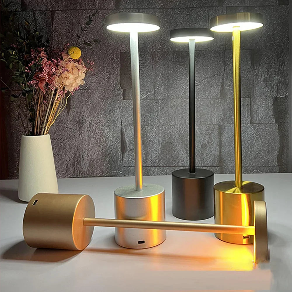 LuxoraGlow | Luxurious and modern rechargeable lamp