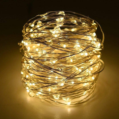 SunTwine | Solar-Powered LED Fairy Lights for Balcony & Garden