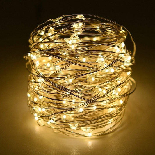 SunTwine | Solar-Powered LED Fairy Lights for Balcony & Garden