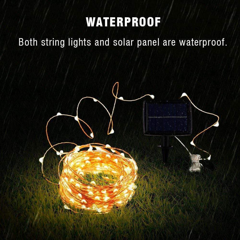 SunTwine | Solar-Powered LED Fairy Lights for Balcony & Garden