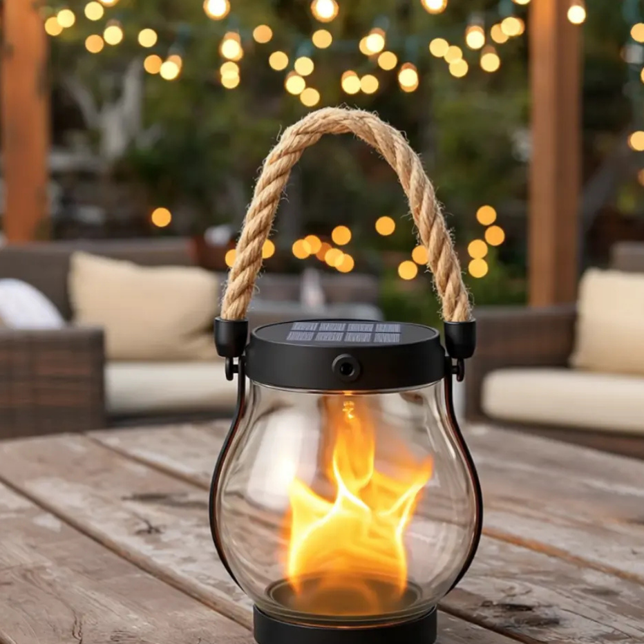 Solfira - Solar Powered Outdoor Lantern