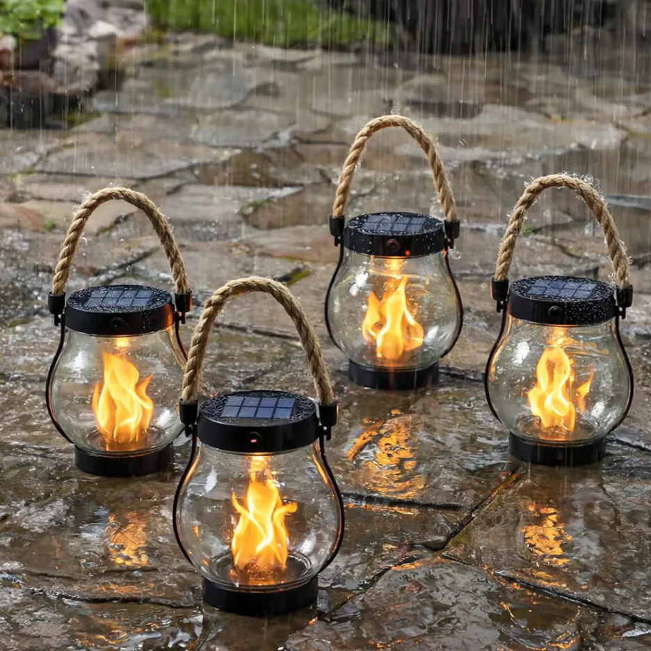 Solfira - Solar Powered Outdoor Lantern
