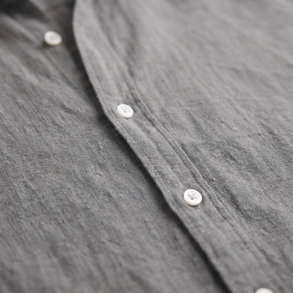 Solvire - Relaxed Fit Long Sleeve Casual Shirt