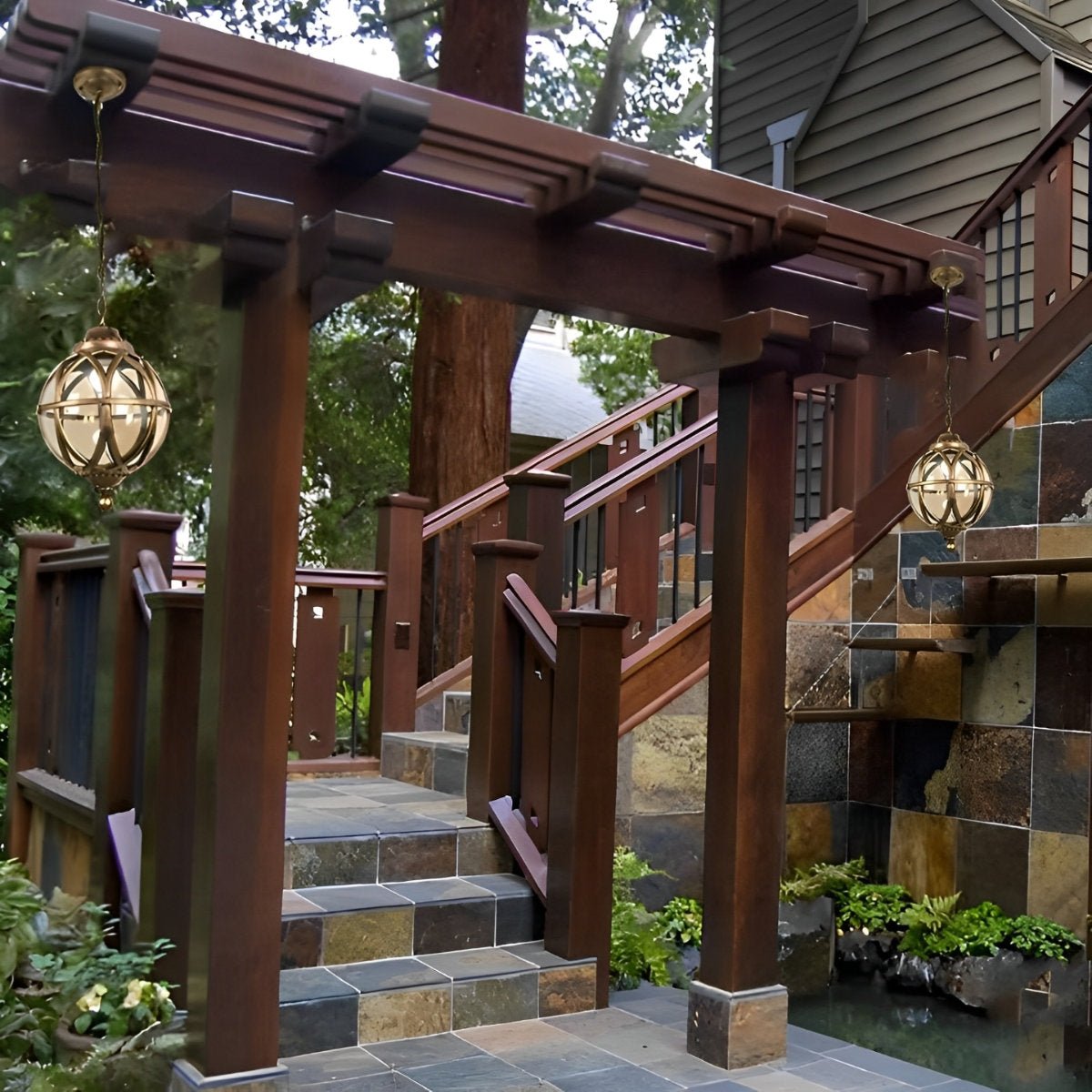 Spherica - Spherical Outdoor Pendant Light Fixture