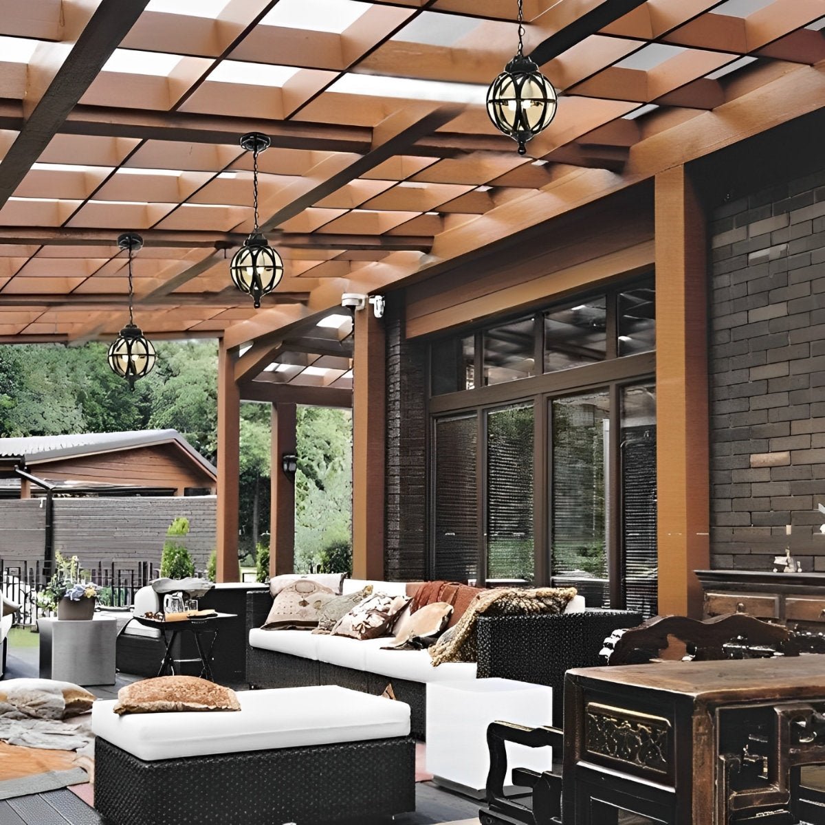 Spherica - Spherical Outdoor Pendant Light Fixture