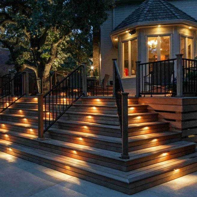 StairGlow | Waterproof Solar Light for Stairs3