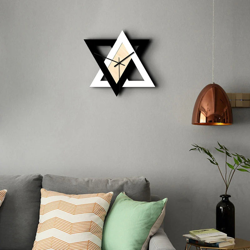 StarClock | Artistic Triad Style Wall Clock3