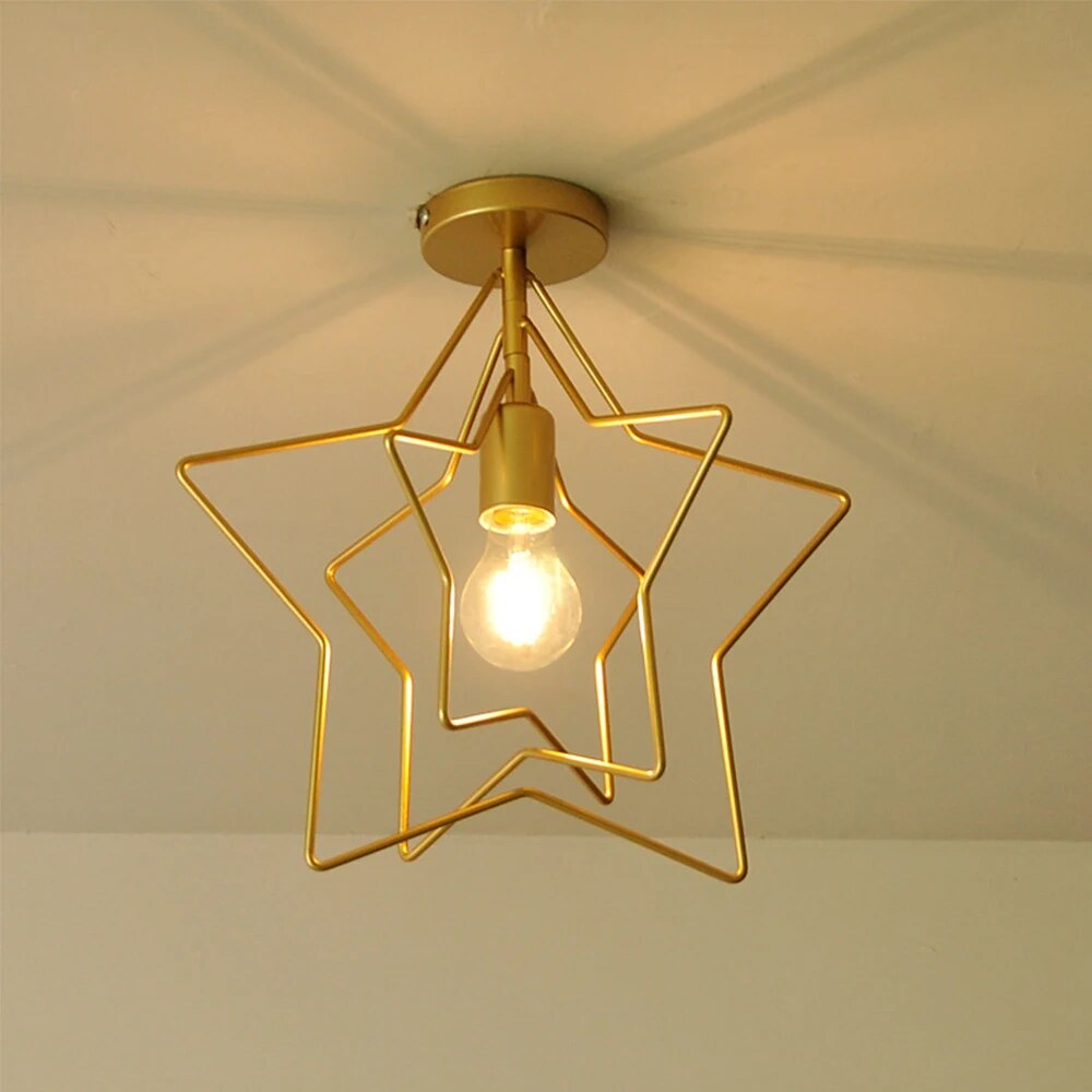StellarShine | Minimalist Golden Star Light1