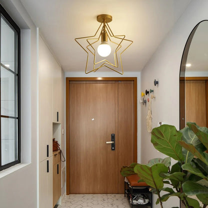 StellarShine | Minimalist Golden Star Light2