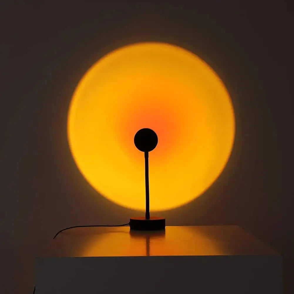 GoldenGleam | LED Sunset Light Projection Lamp