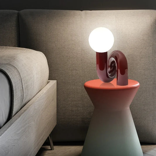 SwirlGlow | Artistic LED Table Lamp1