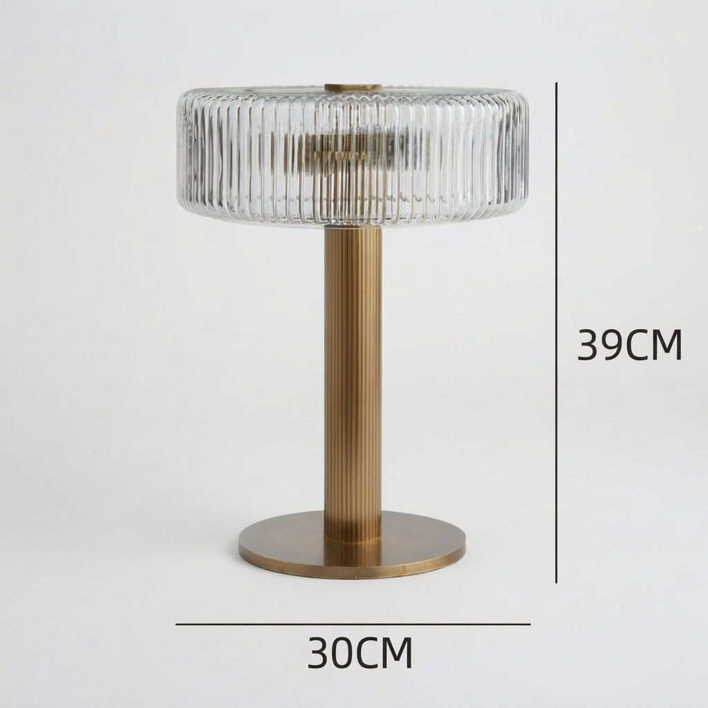 Sylthos - Fluted Column Table Lamp12