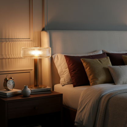 Sylthos - Fluted Column Table Lamp