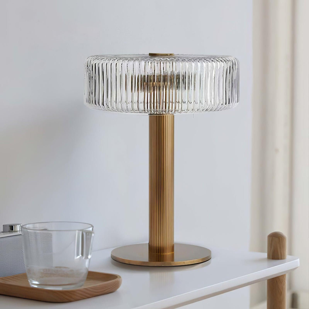 Sylthos - Fluted Column Table Lamp